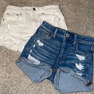 2-pack Women’s 00 American Eagle Super Stretch Shorts